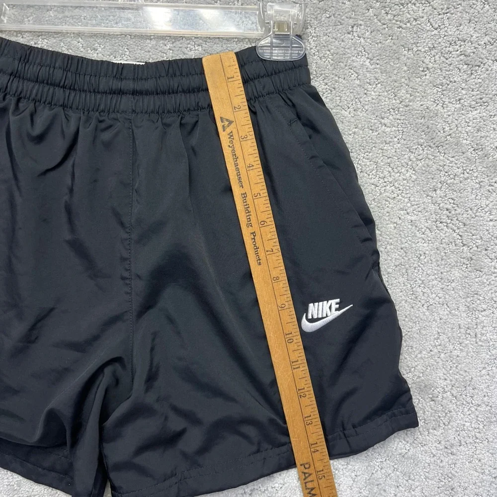 Nike Shorts Big Kids Large Black Woven Mesh Lined Pockets Lightweight HF8134-010
